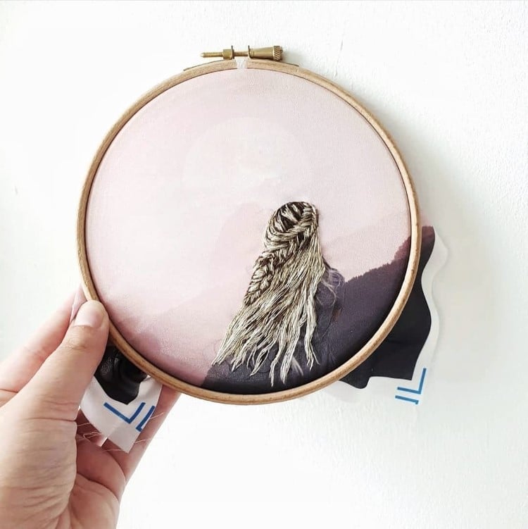 Floor Giebels - Hair Embroidery