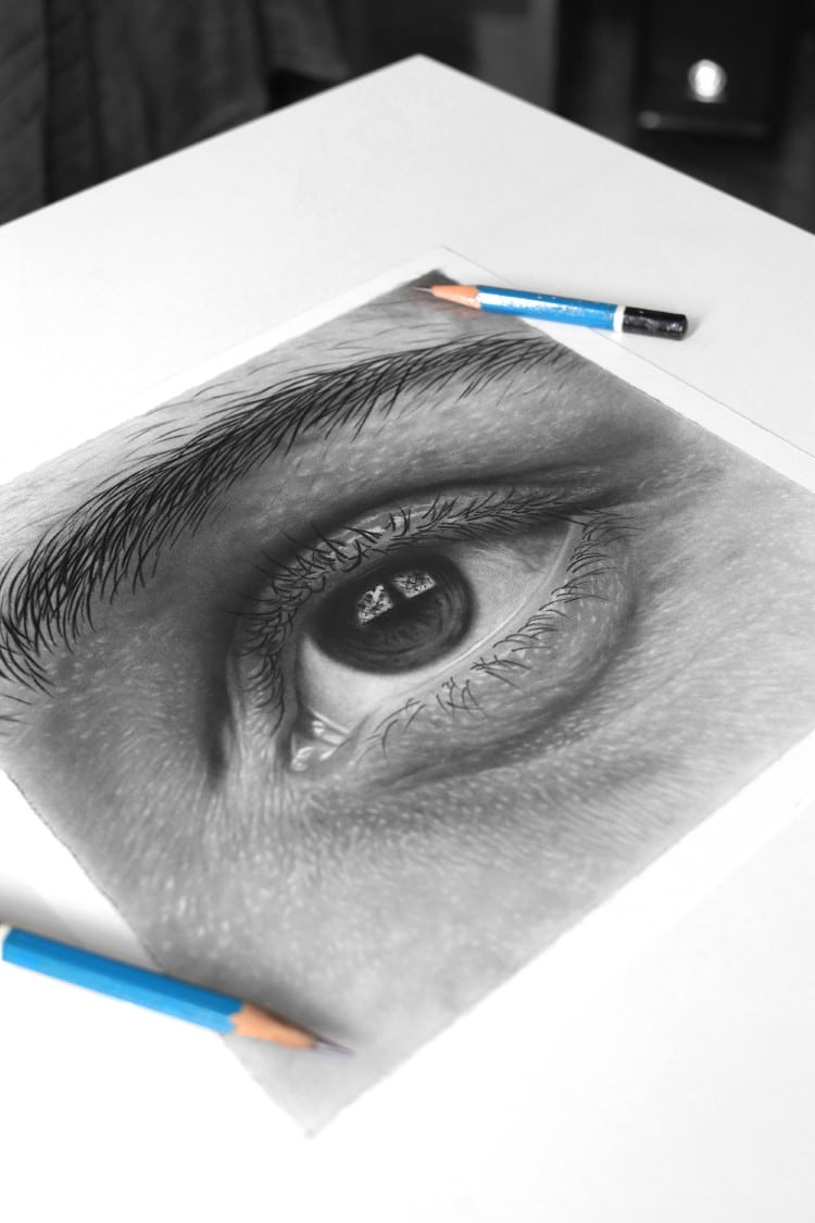 Realistic Drawing of an Eye
